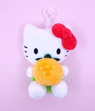 Sanrio Characters Official Plush Doll Hello Kitty Mandarin Key rings Bag Charm