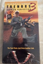 Tremors 3 Back to Perfection VHS NEW Sealed NOS