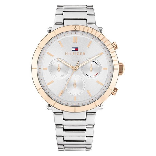 Tommy Hilfiger 'Emery' Collection Ladies Two Tone Watch with Round 38mm Case.