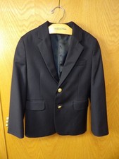Class Club Boys Navy Blue Blazer with Gold Buttons- Size 7- New W/OUT Tags Q 41