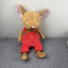 Kohls Cares If You Give a Mouse a Cookie Plush Stuffed Animal 13" Red Overalls