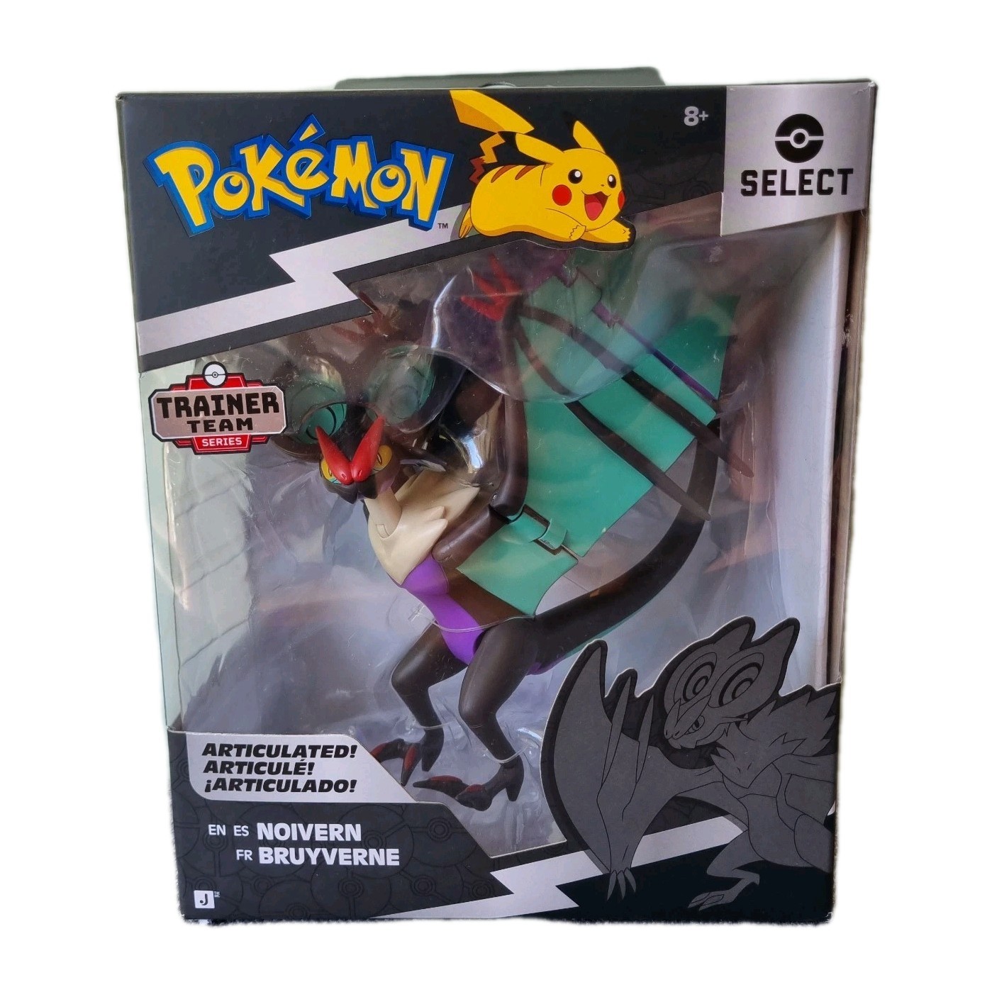 POKÉMON ▪︎ Noivern ▪︎ Select 6"" Figure Articulated Series 10 ▪︎ POKEMON