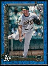 2025 Topps Update Gunnar Hoglund Blue Holo Foil /150 Athletics
