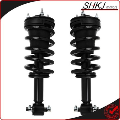 Loaded Front Pair Complete Shock Strut Spring Assembly For 07-18 Chevy GMC 1500