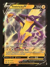 Toxtricity V Rebel Clash 070/192 Holo Ultra Rare Pokemon Card Near Mint