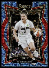 2025 Select WNBA Light Blue Disco Prizms #49 Te-Hina Paopao /125 - BSK