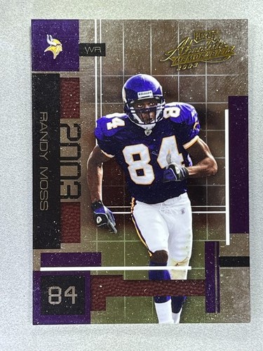 Randy Moss #75 2003 Playoff Absolute Memorabilia card