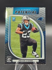 2025 Donruss Optic #11 Trevor Etienne Hidden Potential Panthers Rookie