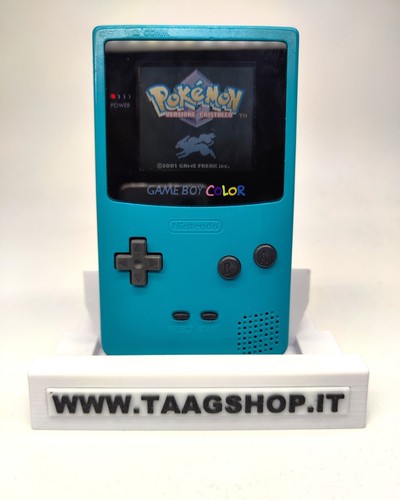 GAME BOY COLOR AZZURO NINTENDO PAL MODEL CGB-001 testato FAST SHIP 24H - Imagen 12 de 12