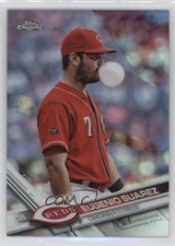 2017 Topps Chrome Refractor Eugenio Suarez #183 3q5