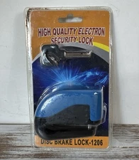 BECCYY High Quality Electron Security Disc Brake Lock 1206 Alarm Bike