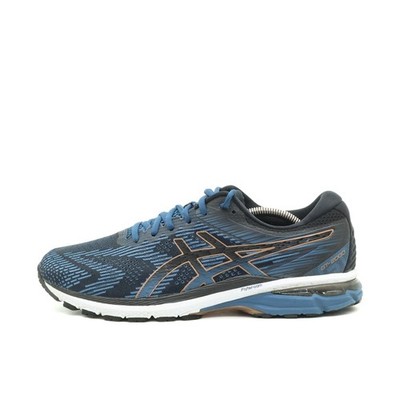 ASICS Herren GT-2000 8 Sportschuh Blau/Schwarz/Bronze FlyteFoam Laufschuh EU 44