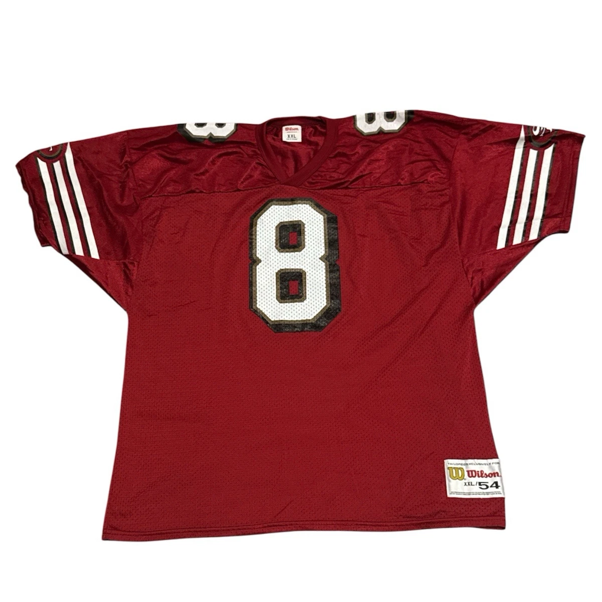 NFL 49ers ヤング #8 Wilson USAフットボールシャツ XXL Wilson Steve Young NFL Jerseys for sale | eBay