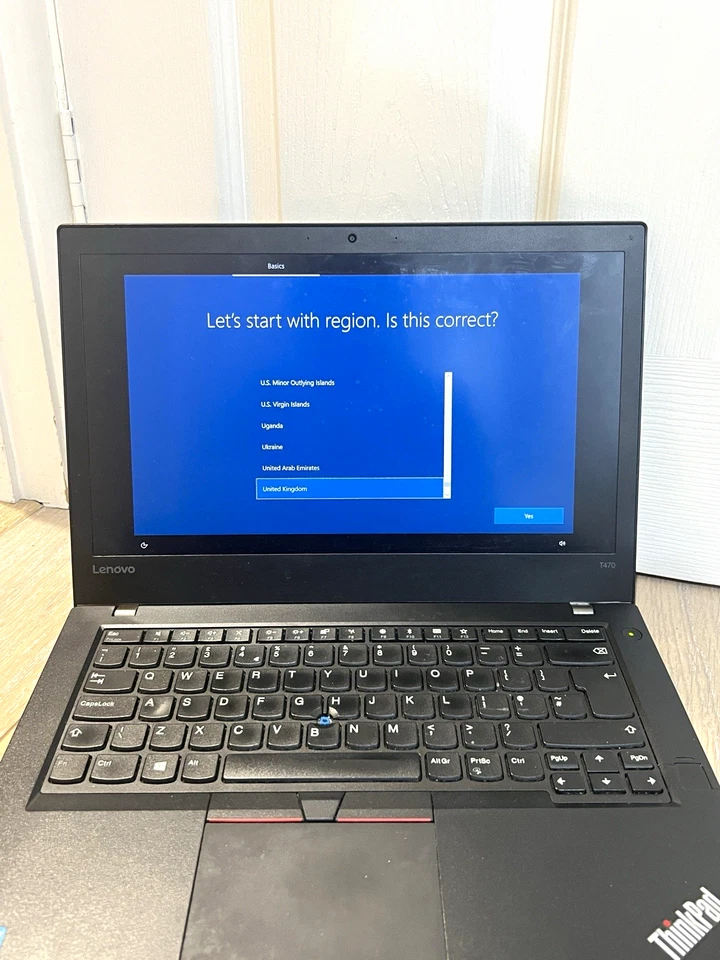 Lenovo ThinkPad T470 · i5-7200U · 16GB · 256GB, photo 1 of 5