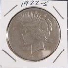 1922‑S Peace Dollar • 90% Silver • U.S. Mint Coin
