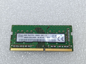 SK Hynix 8GB DDR4 2666MHz CL19 SO-DIMM Laptop RAM Module HMA81GS6JJR8N-VK_0,01_6