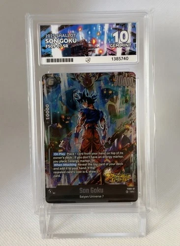 Dragon Ball Super Fusion World Son Goku FS09-07 2025 Starter Deck Shallot ACE 10