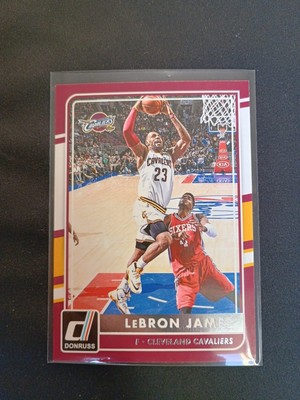 2015-16 Panini Donruss LeBron James #144 Cleveland Cavaliers 