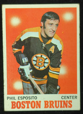 1970-71 Topps - Phil Esposito #11 Boston Bruins HOF