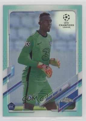 2020 Topps Chrome UEFA Champions League 113/199 Edouard Mendy #38 Rookie RC 1u6