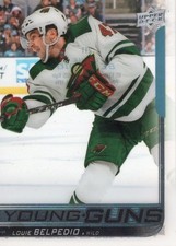 2018-19 Upper Deck Clear Cut Young Guns #211 Louie Belpedio