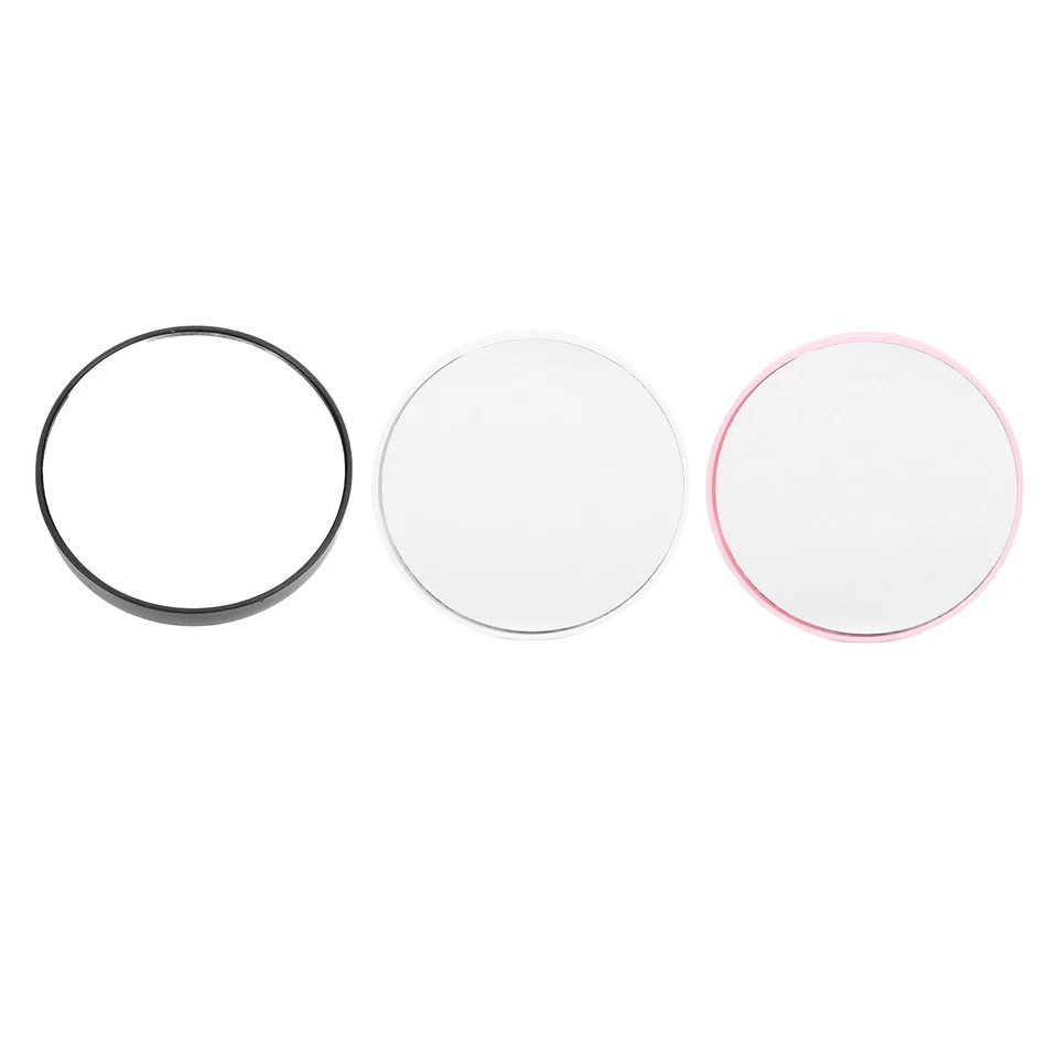 7.5CM 10X Magnifying Mirror With 2 Suction Cups Easy Mounting Round Shape - Image 4 of 4
