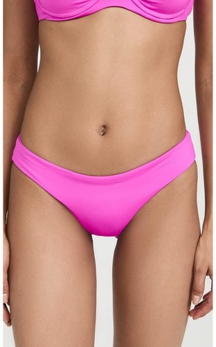 L*Space Women's Sandy Classic Bikini Bottoms Hot Pink Size M NWT