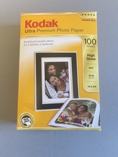 Kodak Ultra Premium Photo Paper 100 Sheets NIB Inkjet Printers Kodak Easy Share