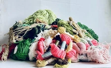 Vintage 2.5 Lbs. Tapestry Wool Yarn Crewel Needlepoint Assorted Colors & Company