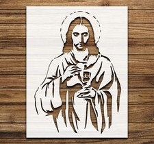 Jesus Religious Home Decor Wall Art Reusable Stencil - StencilAir