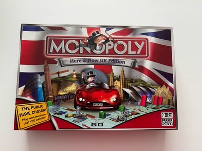 Monopoly: Hier und Jetzt UK Edition Brettspiel