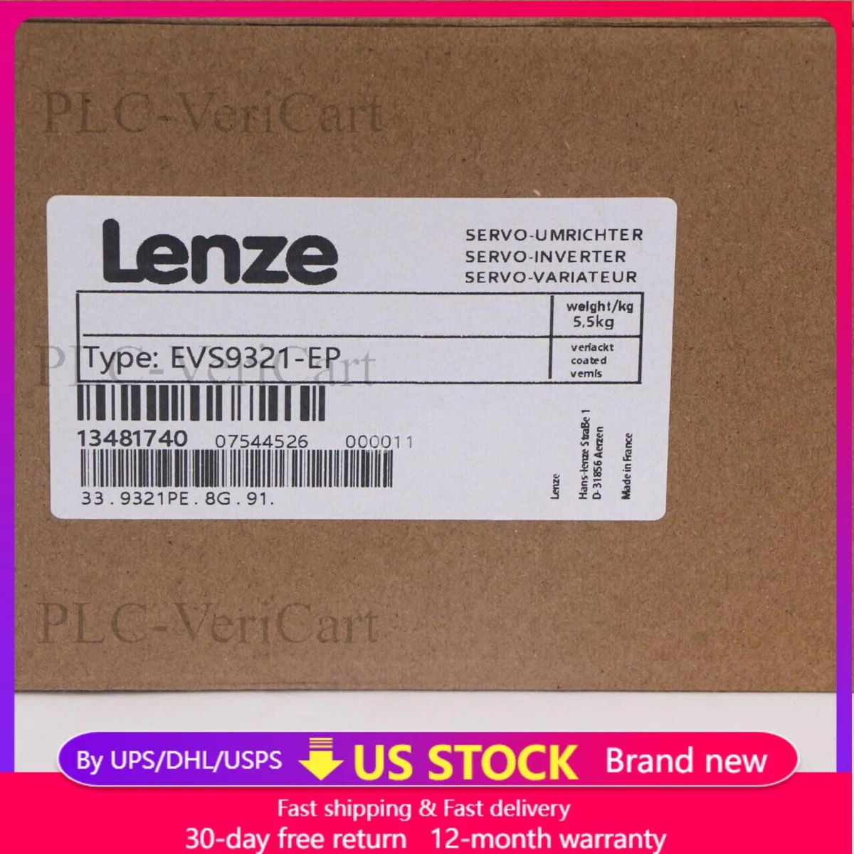 Modulo Lenze E82ZAFCC200 Can-I/O Per Vettore 8200 - Usato In Ottime Condizioni - Made In Germany