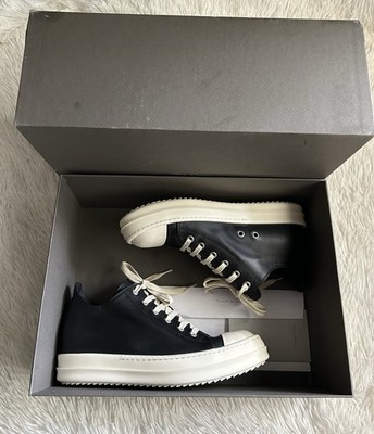 Rick Owens Mainline Ramones Low Size 39 WITH BOX SHIPS SAME Rick Owens Mainline Ramones Low Size 39 WITH BOX SHIPS SAME