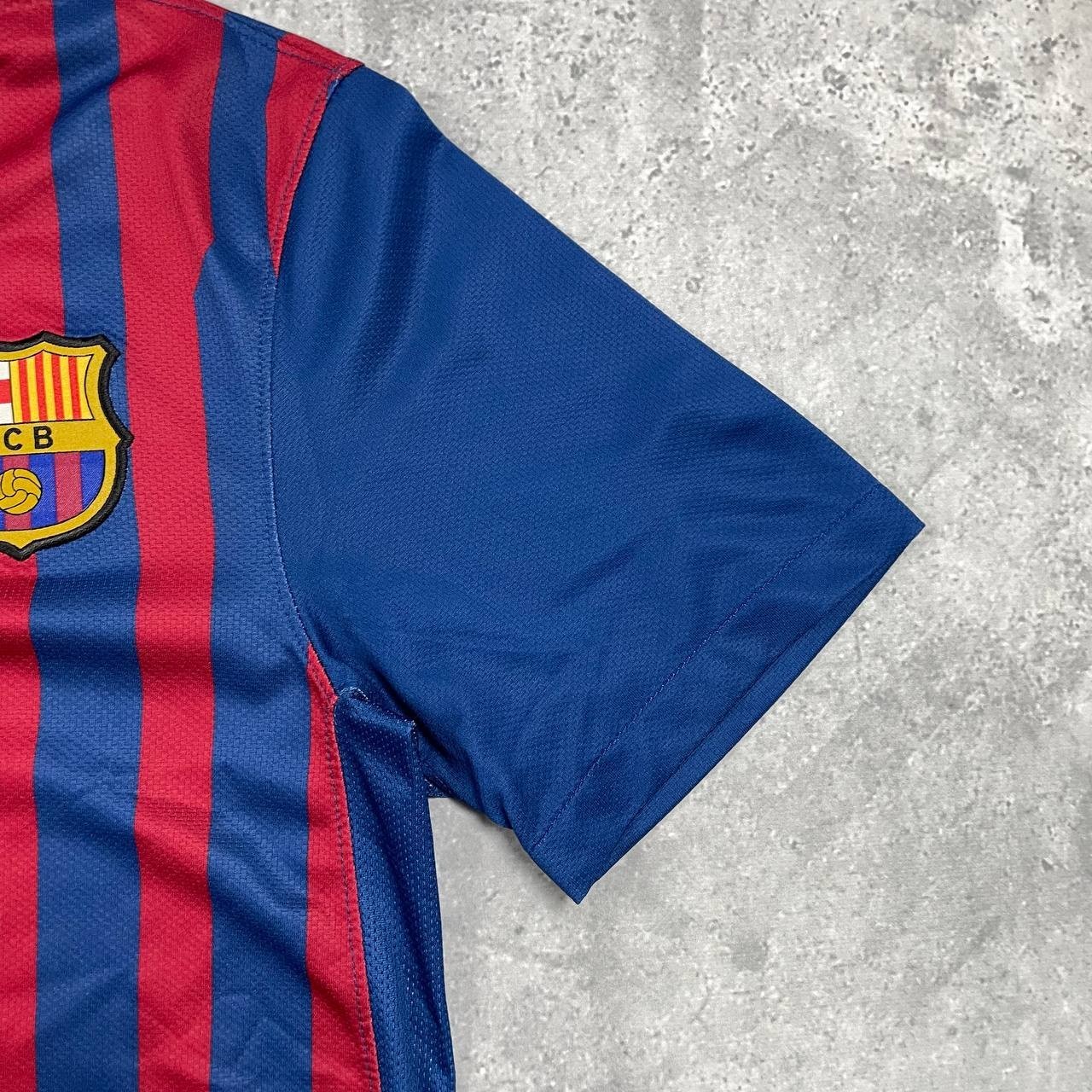 FC Barcelona 2011 2012 Home Jersey Nike Shirt Red/ Blue Size S thumbnail 13