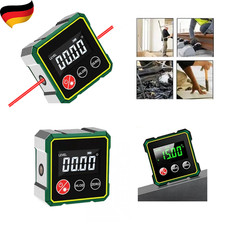 Neigungsmesser mit Laser 360° Digital Winkel...