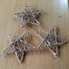 ☆ Weihnachts-Stern mit Aufhänger 20 cm ☆ Dekoration ☆