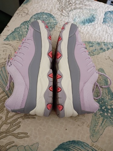 AVIA WOMEN'S LAVENDAR PINK WHITE ATHLETIC WALKING SHOES SIZE 8 W New - Picture 7 of 20