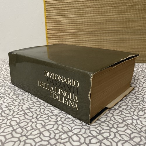 Vintage 1974 Dizionario Della Lingua Italiana Hardcover Italian Dictionary 1990p - 第 4/14 張圖片