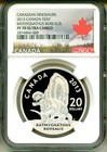 2013 Canada S$20 Canadian Dinosaurs Bathygnathus Borealis NGC PF70 Ultra Cameo — photo 1