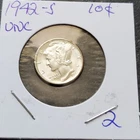 1942-S MERCURY DIME BU-UNC  #2