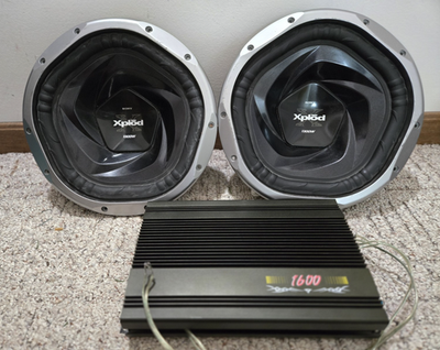 Sony Xplod SPEAKERS - 1300W and a 1600 AMP | eBay