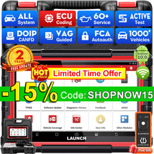 2026 Newest Launch X431 Pro Elite V Bidirectional Car Diagnostic Scanner Coding
