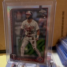 2025 Topps Chrome Update Series Refractor Rookie Luke Keaschall USC106 Twins