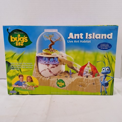 Uncle Milton Disney Pixar A Bug's Life Any Island Live And Habitat Escape Proof 