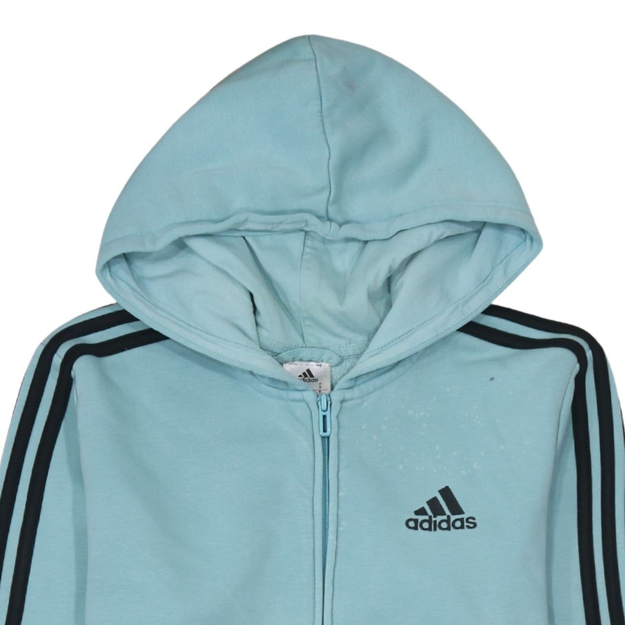 Adidas Blue Hoodie Mens S image 3