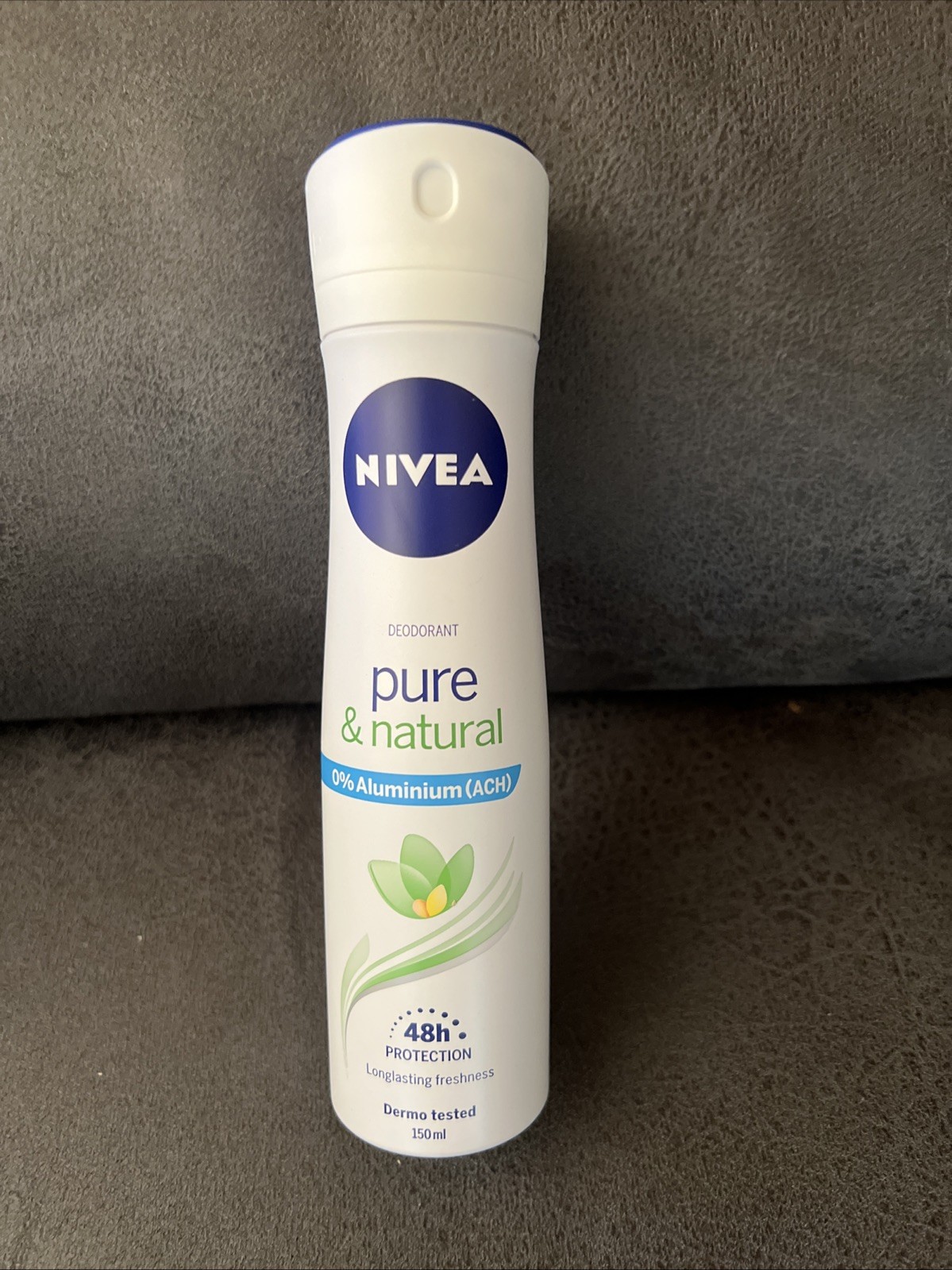 Nivea Pure & Natural 0% Aluminum Deodorant Spray 48H Protection 150ml