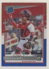 2020 Donruss Optic Rated Rookies Red White & Blue Prizm 72/150 Tres Barrera 1u6