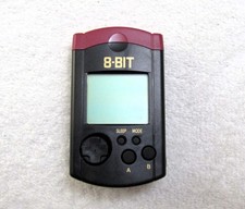 Official Sega Dreamcast SSSG VM 8-Bit Black  Red VMU Memory /w Cap HKT-7000 JP