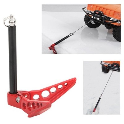 1/10 RC Crawler Car Metal Fold up Anchor Winch Earth Ground Tool Fit for Axial