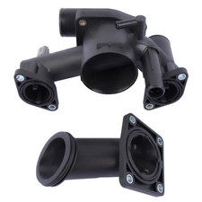 New AJ89486 Water Outlet & Thermostat for 2003-2006 Jaguar XK8 4.2L Naturally